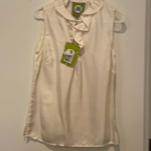 Elizabeth McKay silk blouse NWT 8